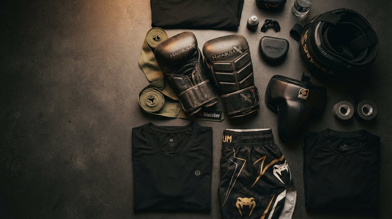 Buet fokuspude i PU-læder til boksning og kickboxing
